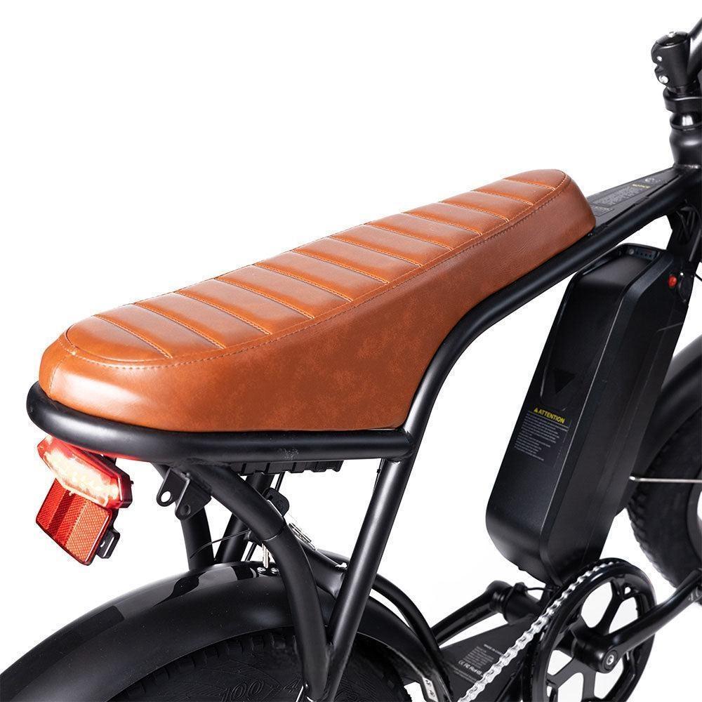 Ouxi V8 - Zadel bruin luxe gerribeld