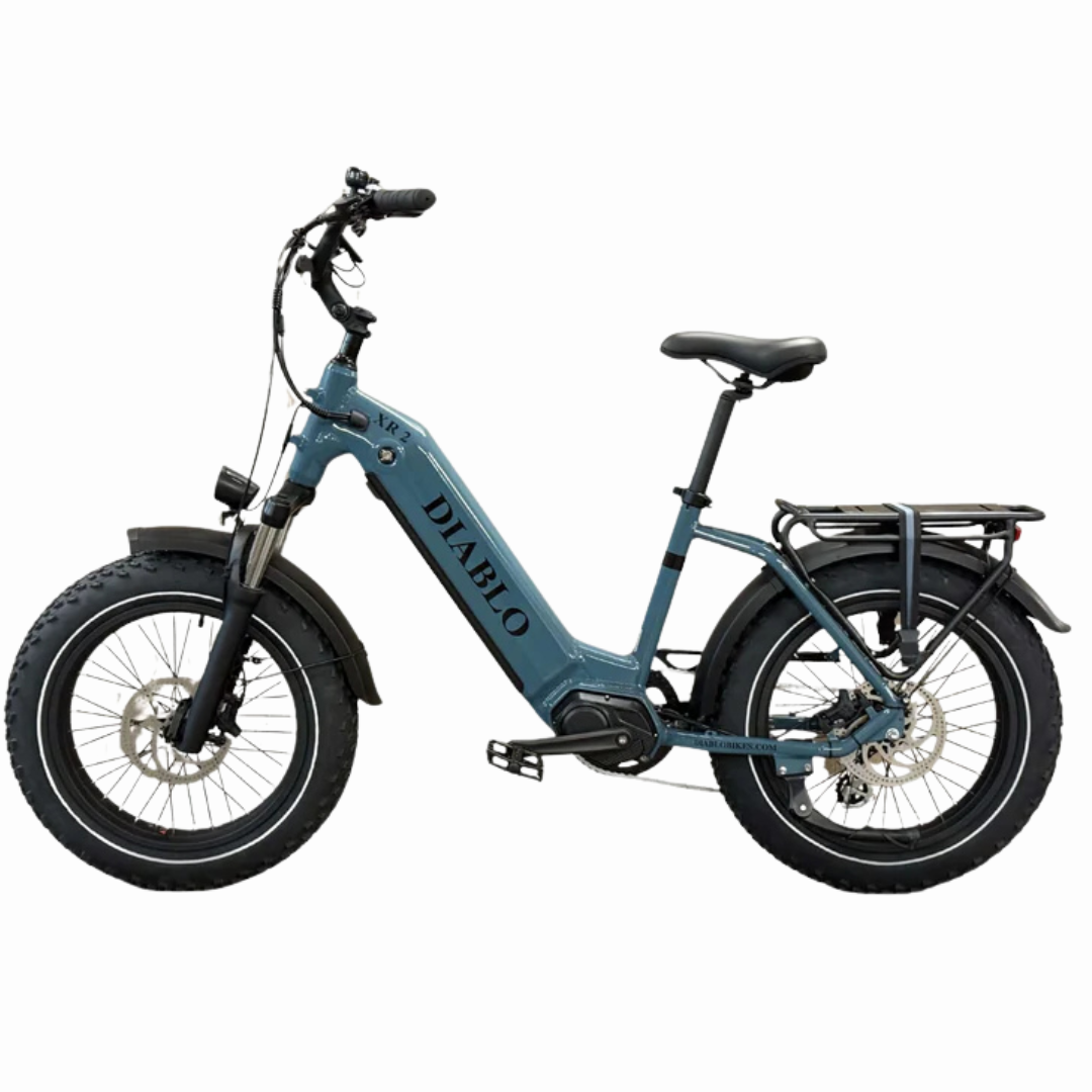 Diablo XR2 Blauw zijaanzicht