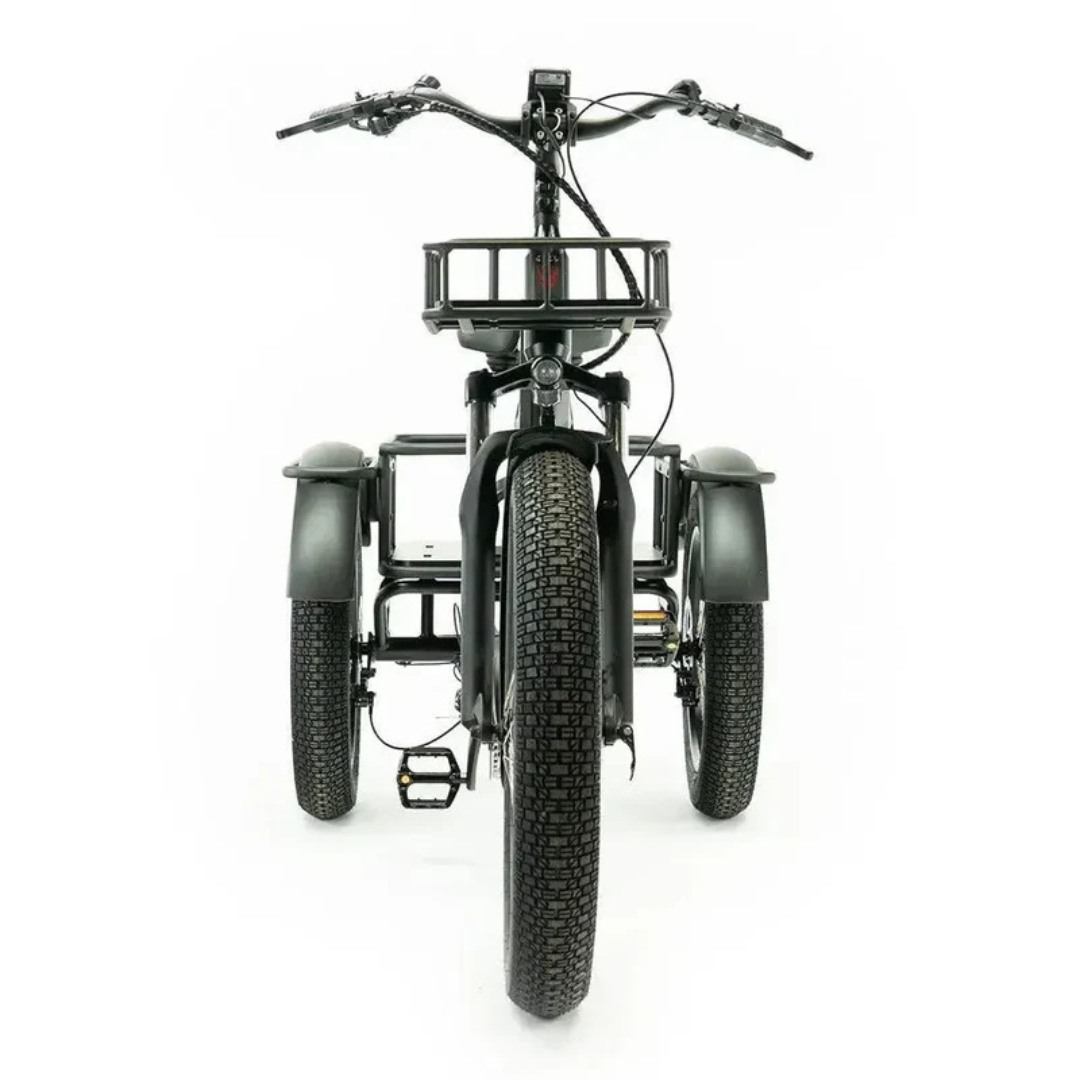 Diablo Big Foot Zwart Fatbike | Elektrische driewieler | Special Edition