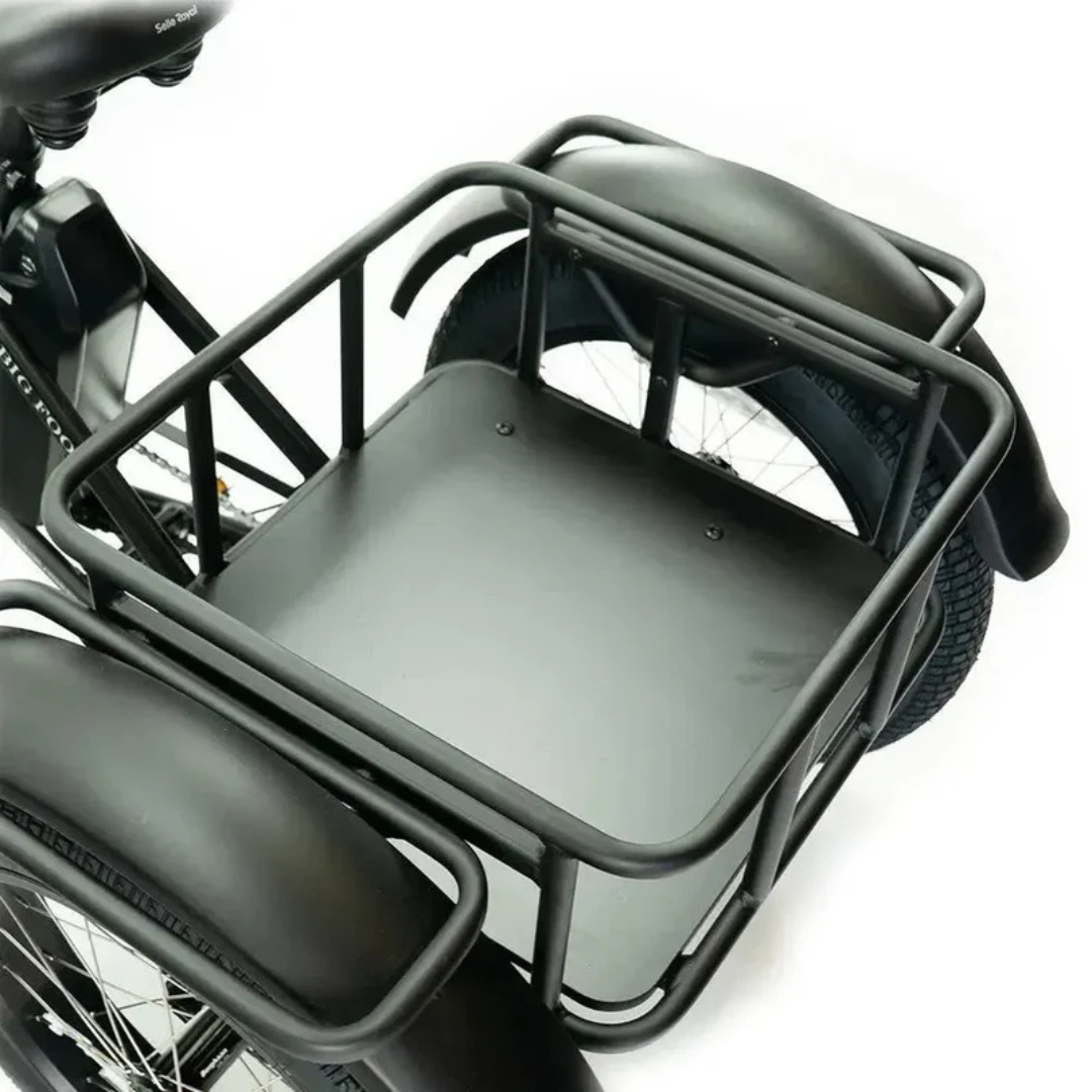 Diablo Big Foot Zwart Fatbike | Elektrische driewieler | Special Edition