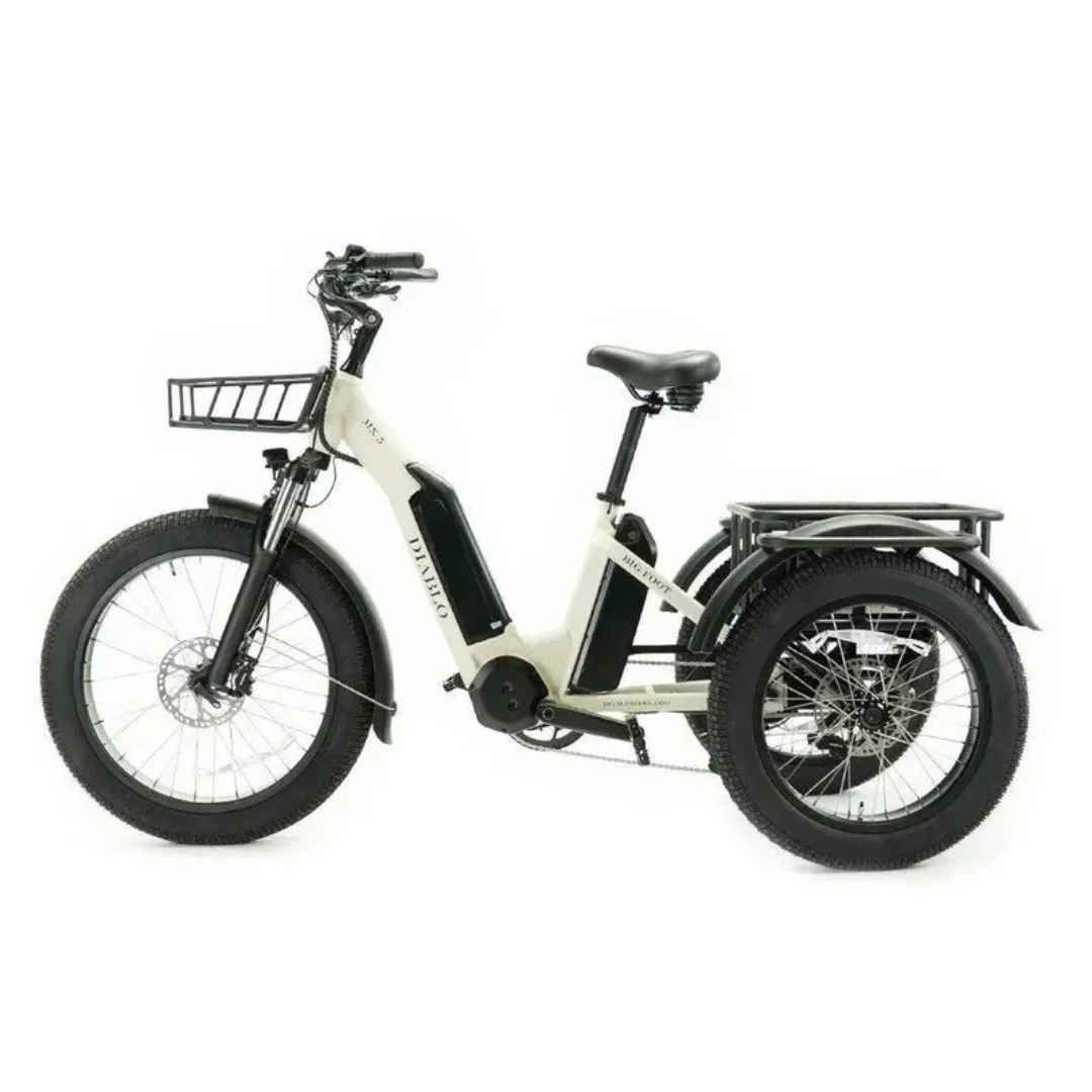 Fatbike met drie wielen