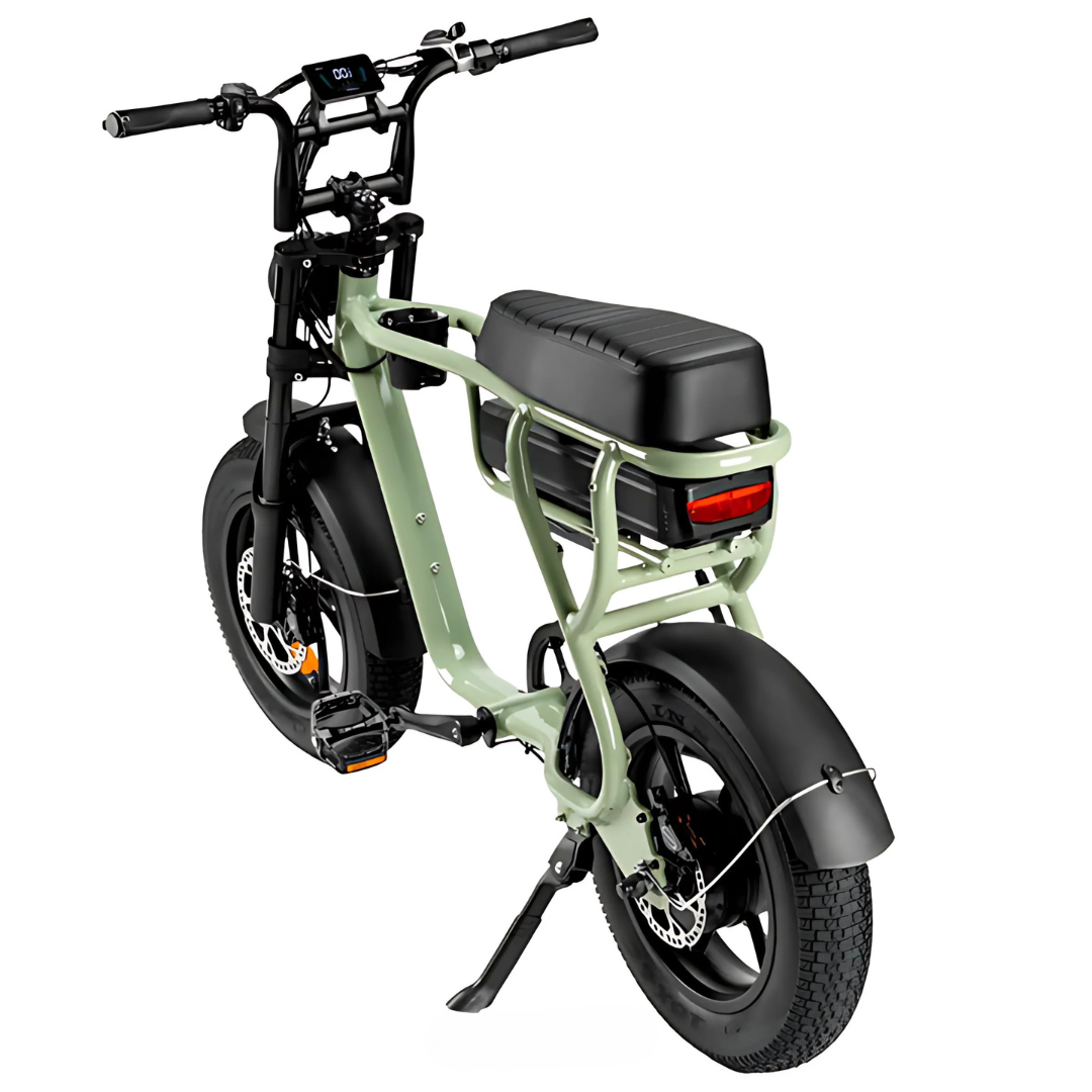 EB16 Mini Fatbike Groen | 2025 edition | Combi-deal