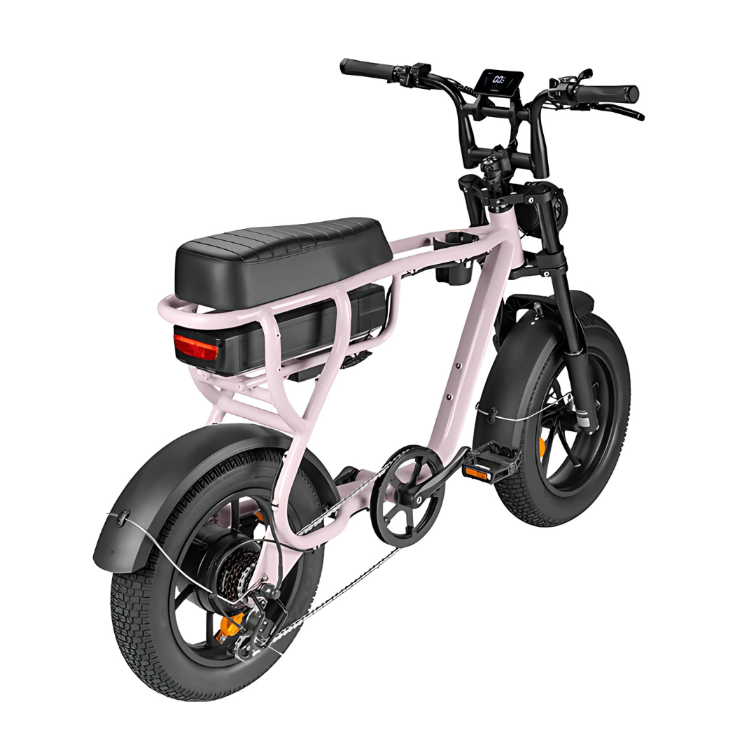 EB16 Mini Fatbike Roze | 2025 edition | Combi-deal