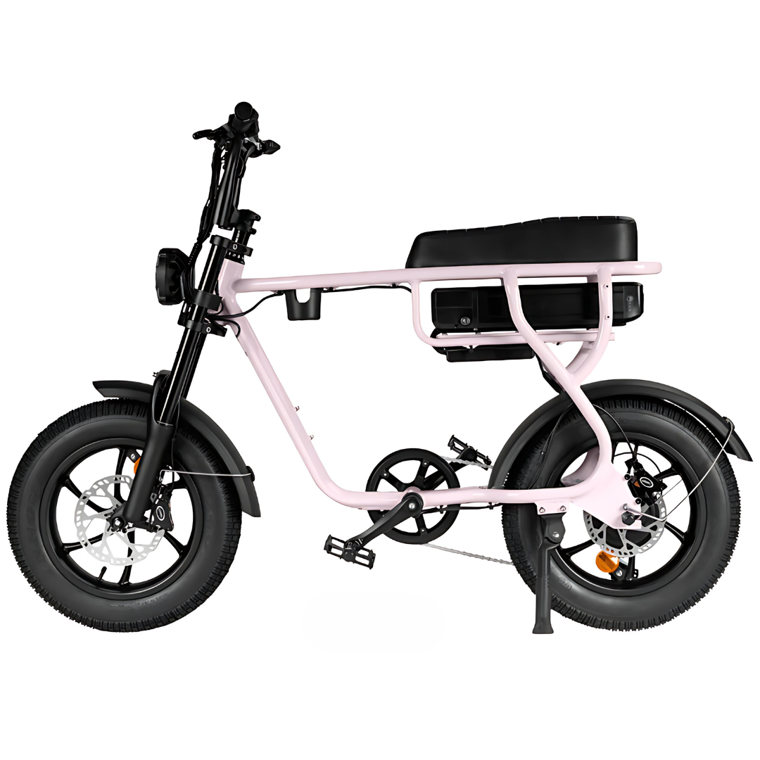 EB16 Mini Fatbike Roze | 2025 edition | Combi-deal