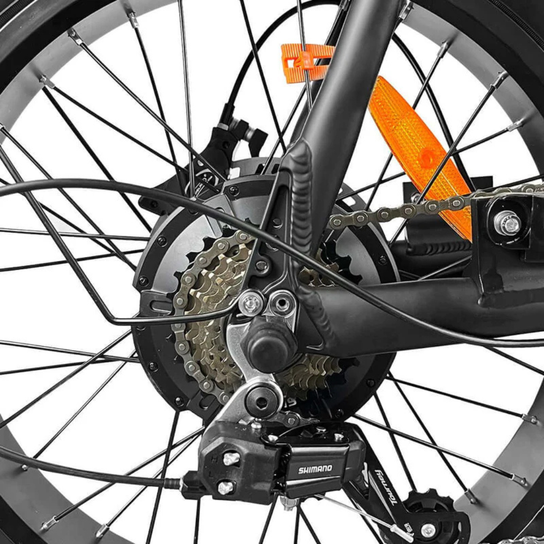 EB2 PRO Zwart | Fatbike | 2025 edition | Combi-deal