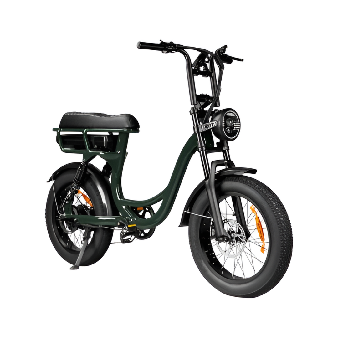 EB8 PRO Donker Groen | Fatbike | Lage instap | 2025 edition | Combi-deal
