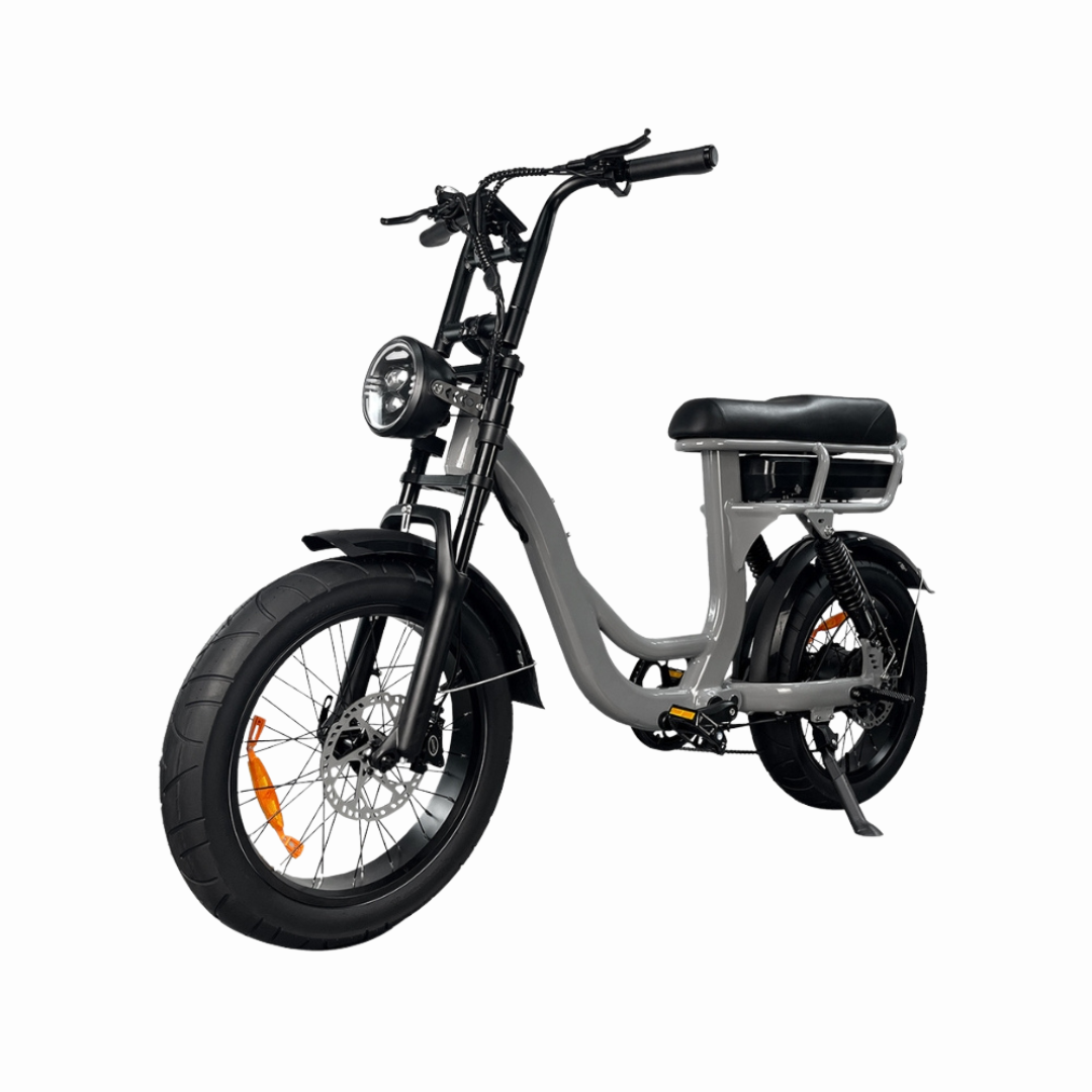 EB8 PRO Nardo Grey | Fatbike | Lage instap | 2025 edition | Combi-deal