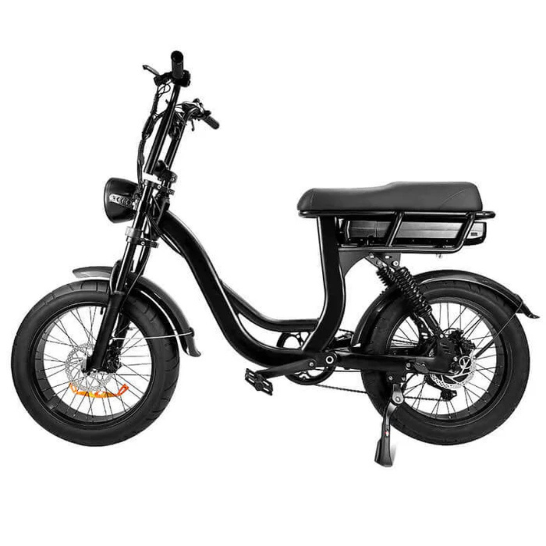 EB8 PRO Zwart | Fatbike | Lage instap | 2025 edition | Combi-deal