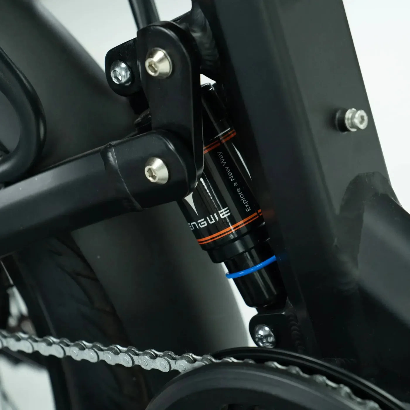 Engwe L20 3.0 BOOST Zwart | Fatbike | Lage Instap | Tot 100KM