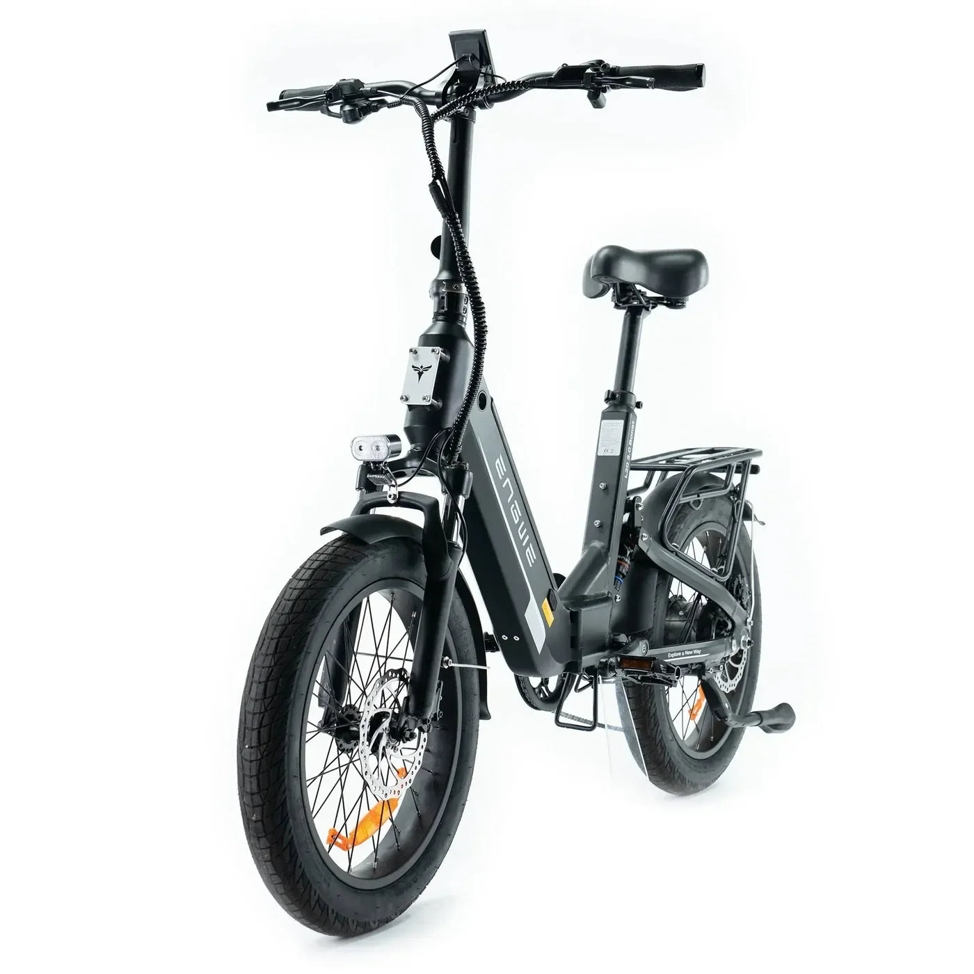 Engwe L20 3.0 BOOST Zwart | Fatbike | Lage Instap | Tot 100KM