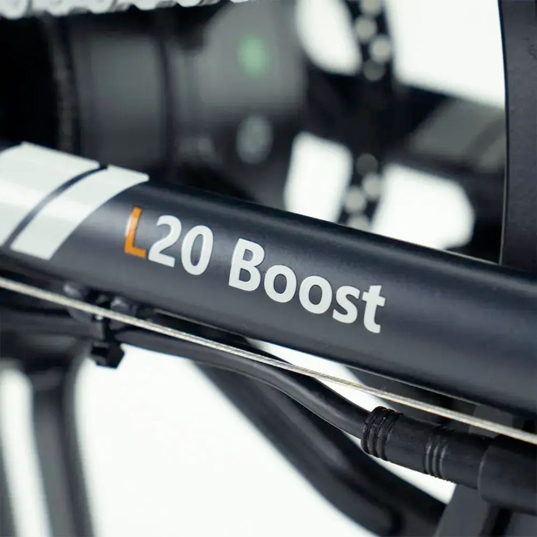 Engwe L20 Boost Zwart | Lage Instap | Tot 100KM