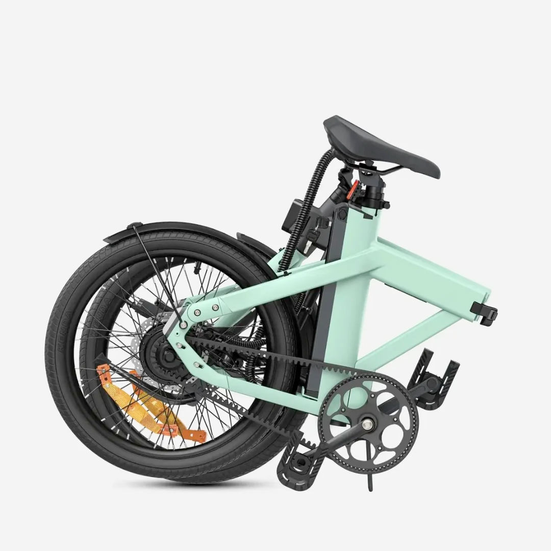 Engwe P20 Groen | Belt-Drive | Elektrische vouwfiets