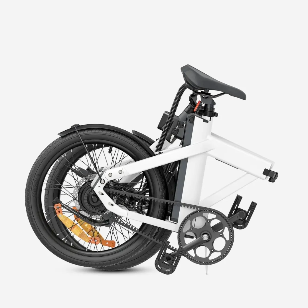 Engwe P20 Wit | Belt-Drive | Elektrische vouwfiets