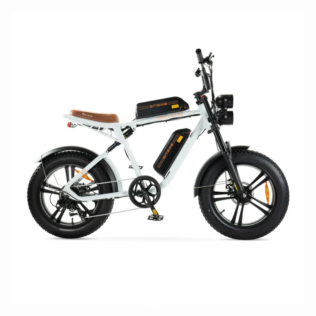 Engwe M20 Zijaanzicht wit