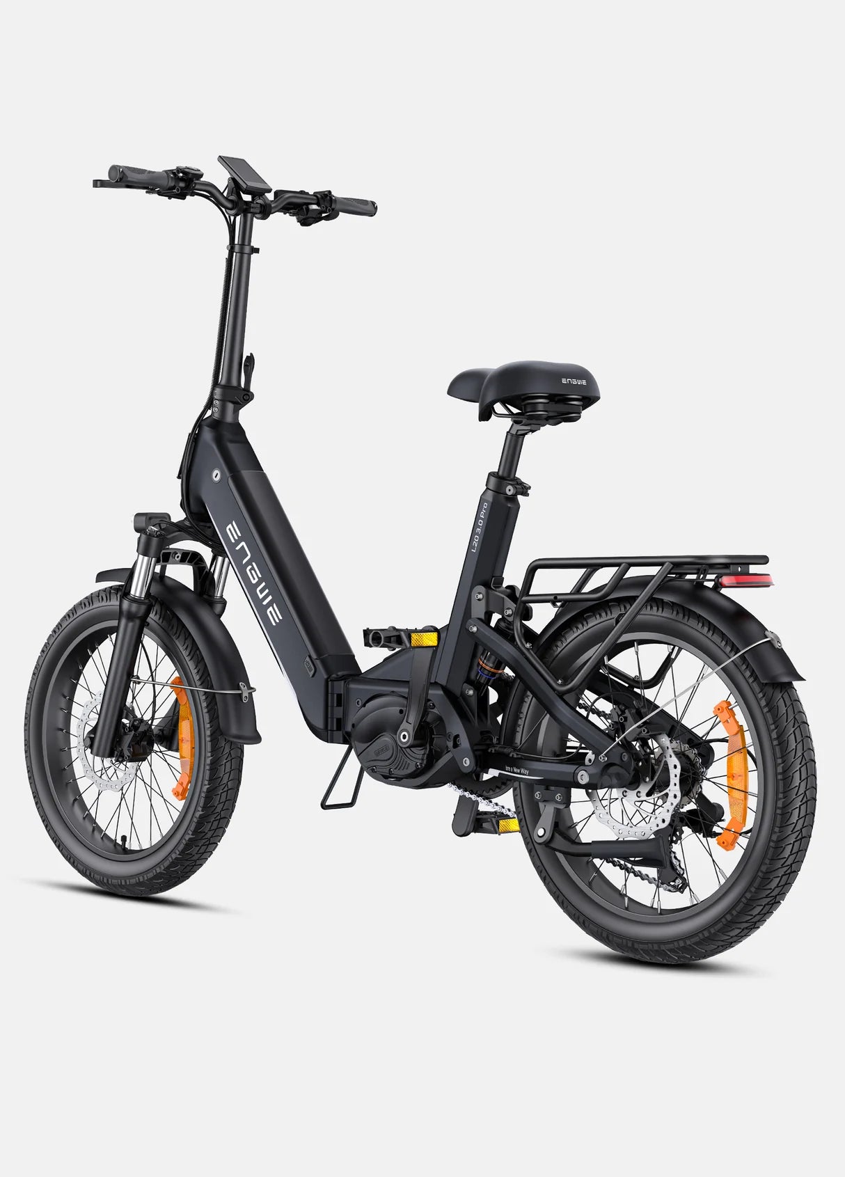 Engwe L20 3.0 PRO Zwart | Lage Instap | Tot 140KM
