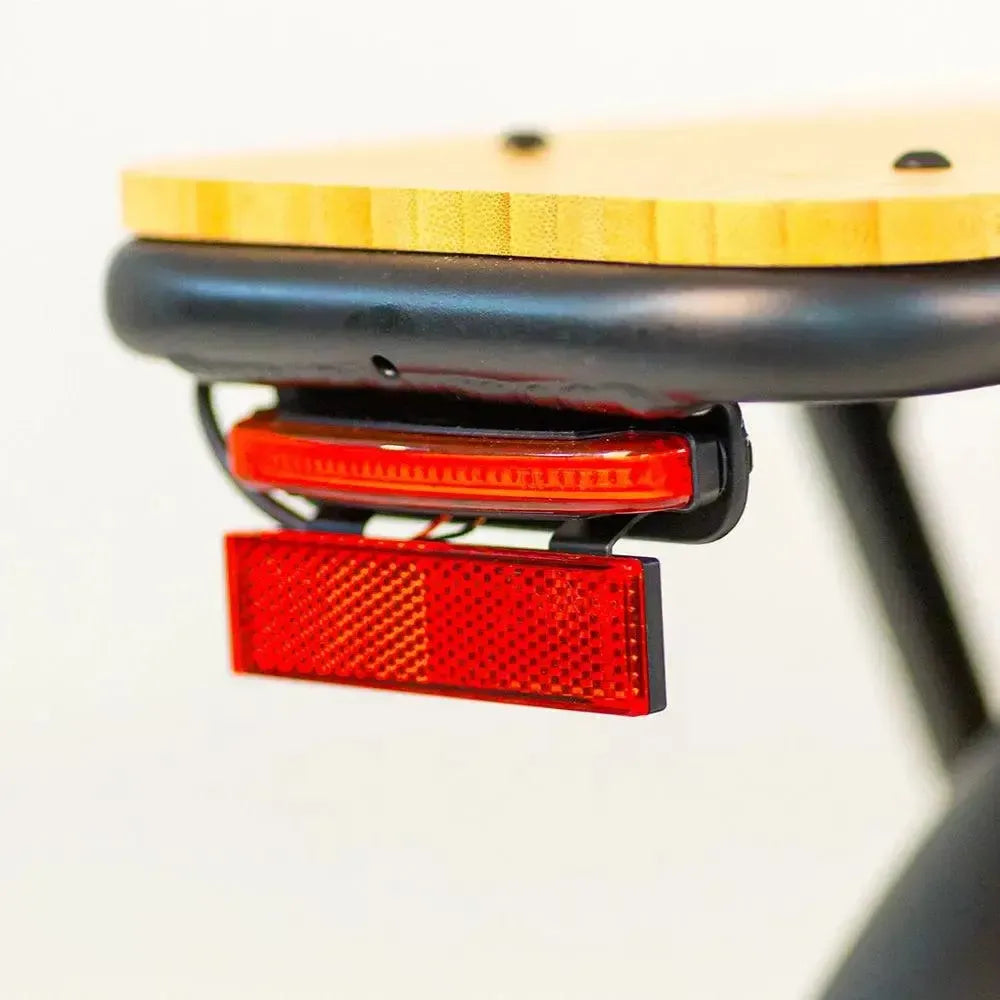 Tomos E-Cargo Zwart | Longtail Fatbike | 3-personen