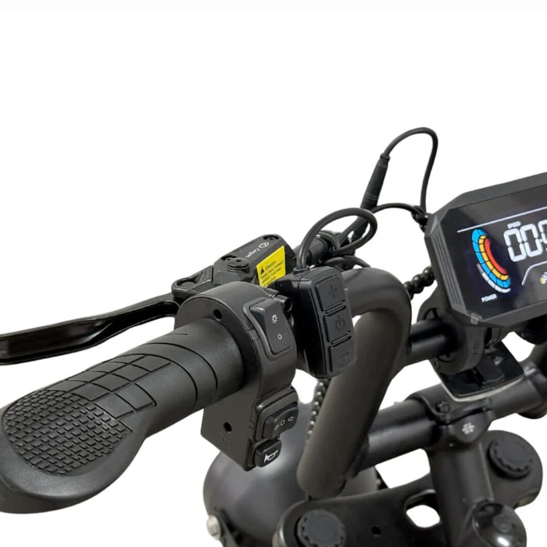 QM Wheel V20 Mini Fatbike Zwart | Bluetooth | 2025 edition | Combi-deal