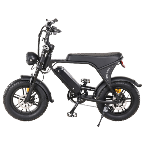 Combi Deal | OUXI C80 Mini 2025 | Fatbike | Zwart