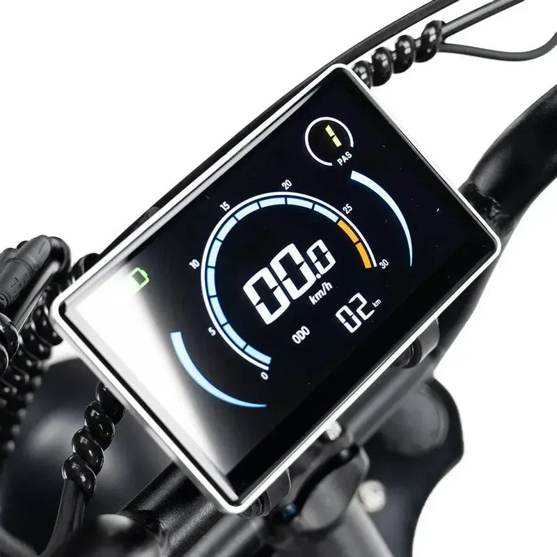 Ouxi V8 MAX Zwart | Fatbike | Dubbele Accu | 25km/u | 2025 edition | Hydraulische remmen | Combi-deal