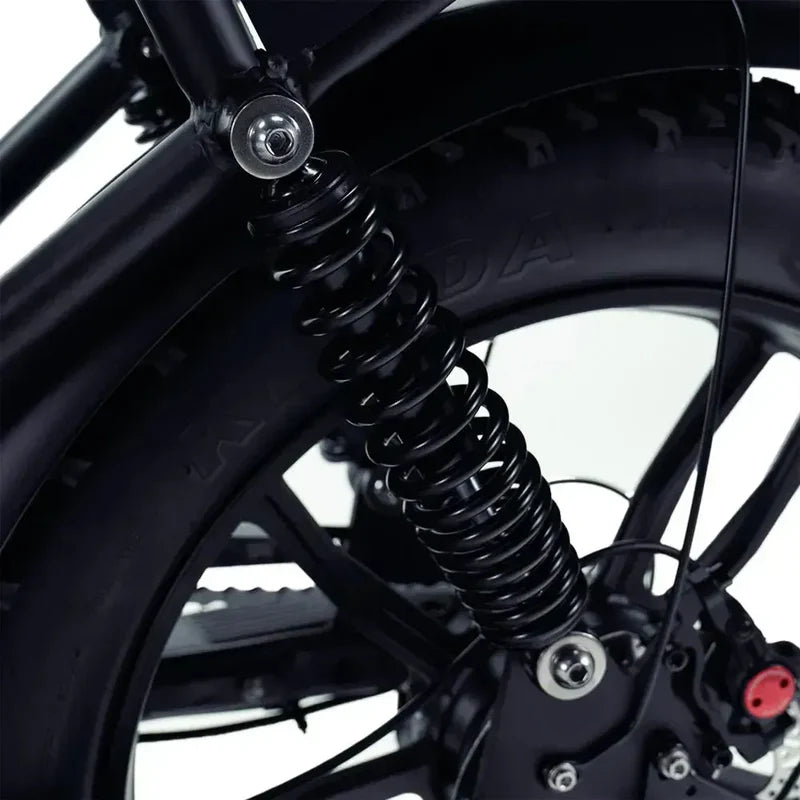 Ouxi V8 Zwart | Fatbike | 25km/u | 2025 edition | Hydraulische remmen | Combi-deal