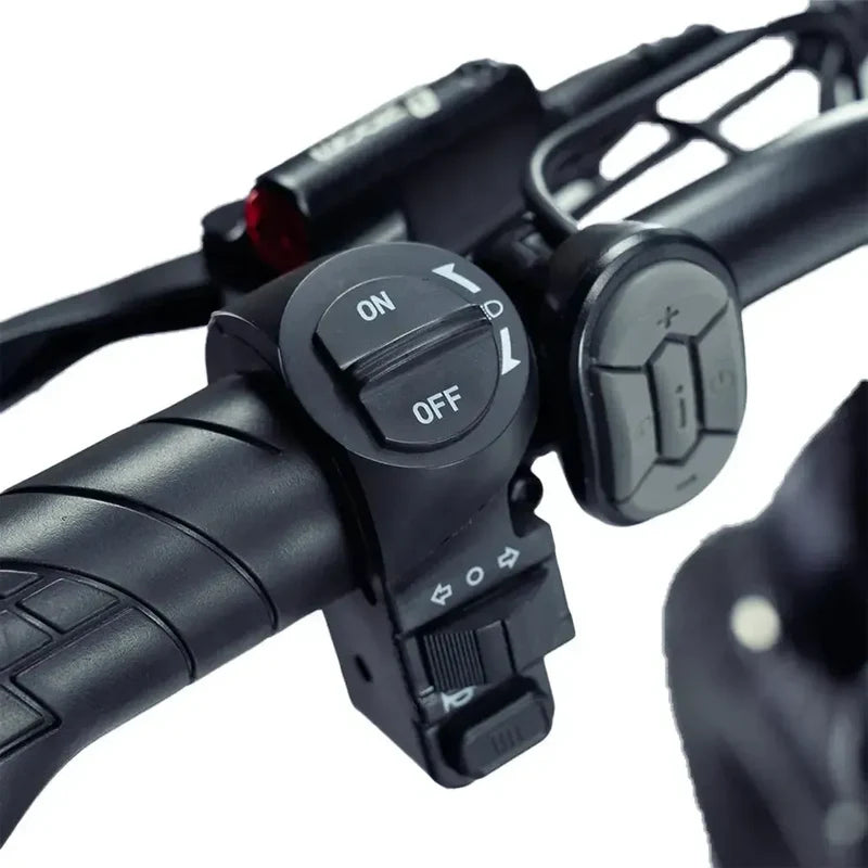 Ouxi V8 Zwart | Fatbike | 25km/u | 2025 edition | Hydraulische remmen | Combi-deal