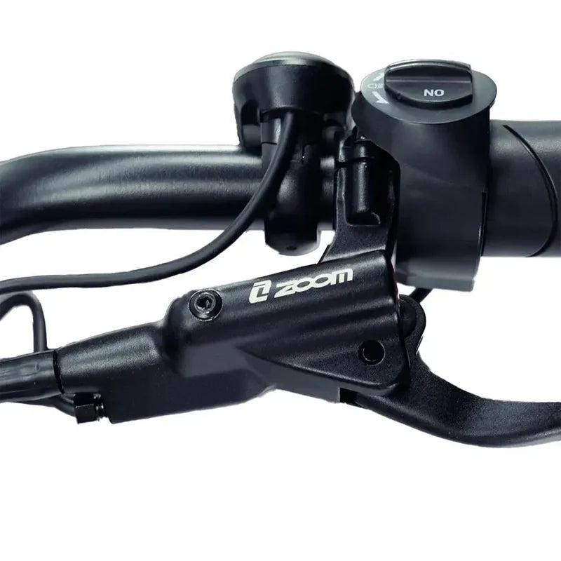 Ouxi V8 Zwart | Fatbike | 25km/u | 2025 edition | Hydraulische remmen | Combi-deal