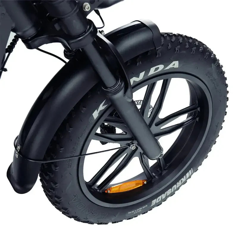 Ouxi V8 Zwart | Fatbike | 25km/u | 2025 edition | Hydraulische remmen | Combi-deal