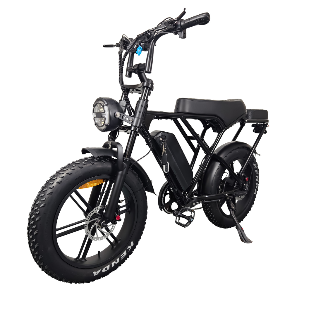 Ouxi H9 Zwart | Fatbike | 2025 edition | Hydraulische remmen | Combi-deal