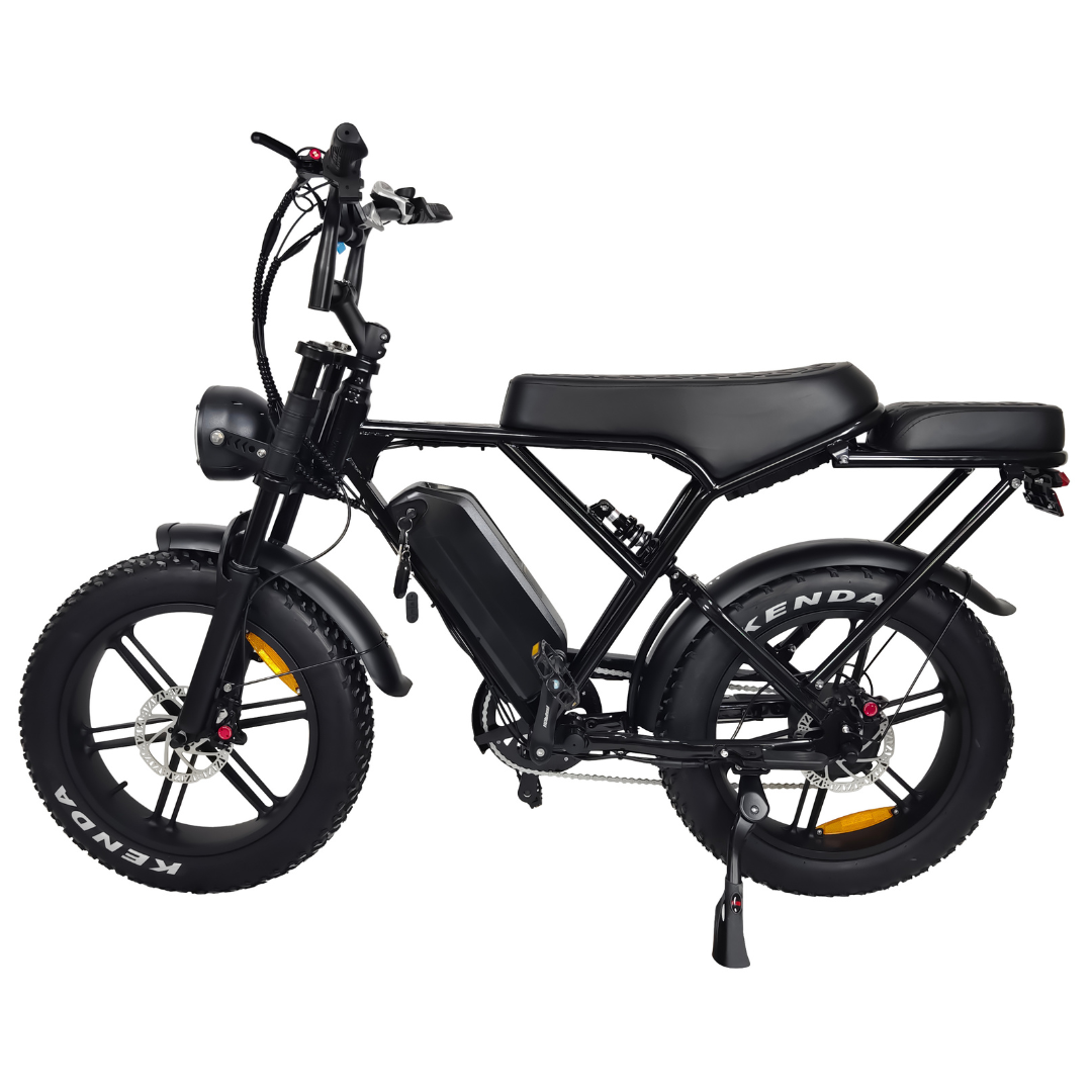 Ouxi H9 Zwart | Fatbike | 2025 edition | Hydraulische remmen | Combi-deal