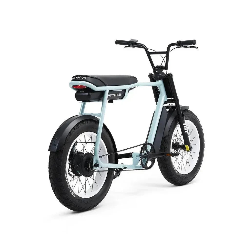 Phatfour FLX+ Blauw | Belt Drive | King of the street Fatbike | Dutch made