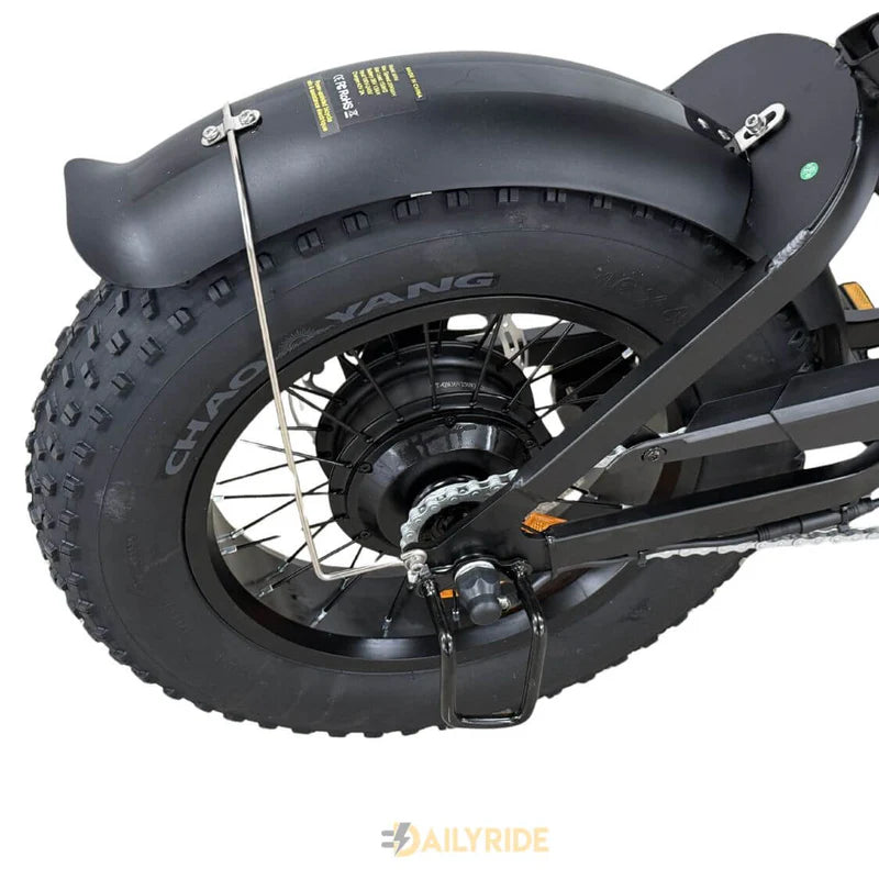 QM Wheel V20 Mini Fatbike Zwart | Bluetooth | 2025 edition | Combi-deal
