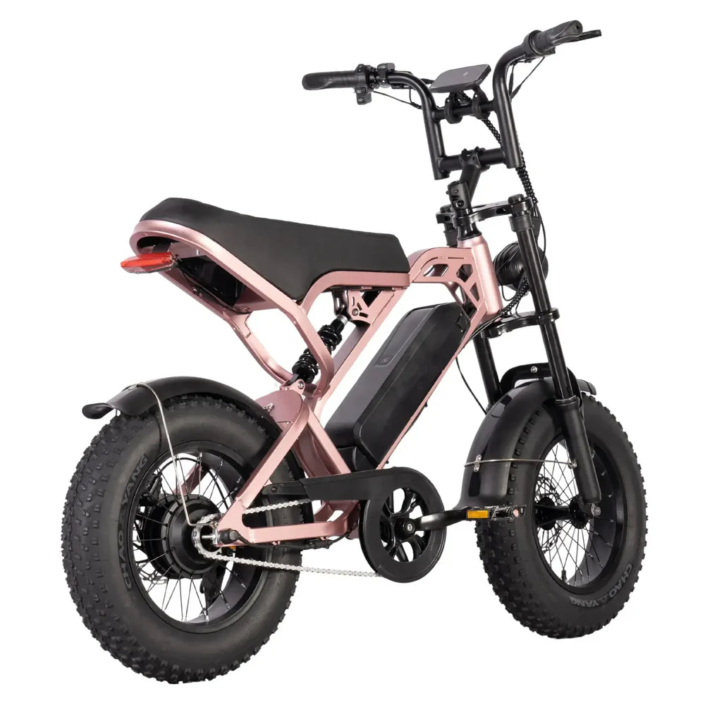 QM Wheel V20 Mini Fatbike Rose Gold | Bluetooth | 2025 edition | Combi-deal