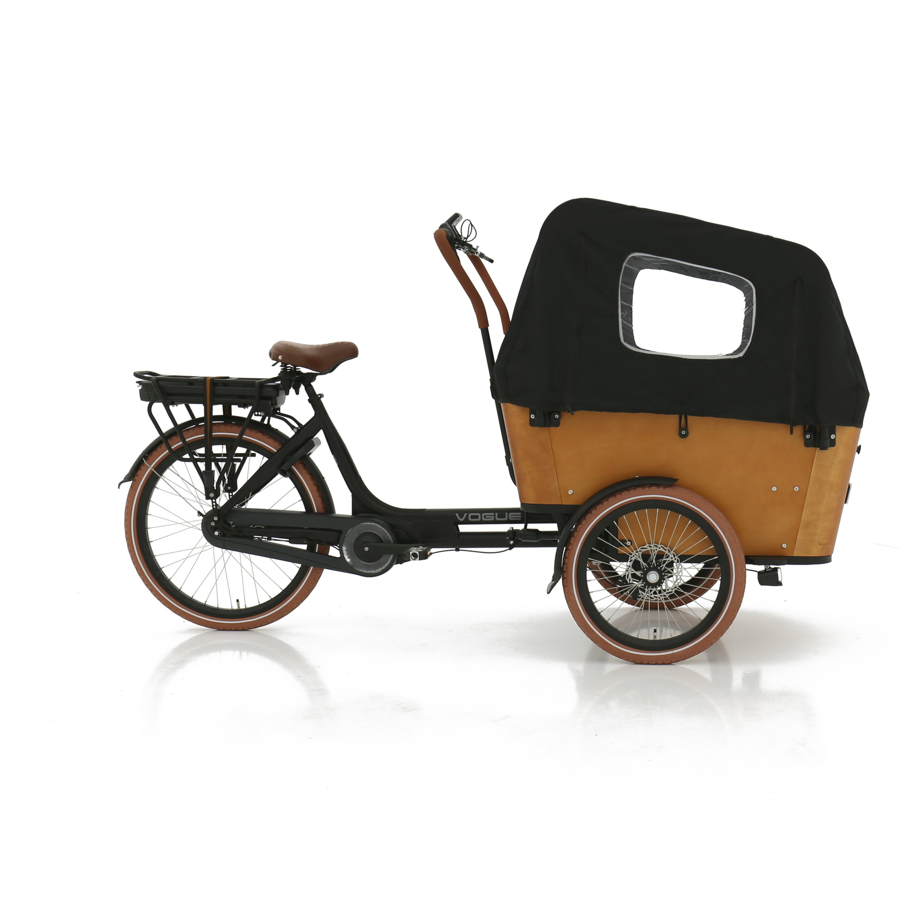 Vogue Carry 3 Matt Black Brown
