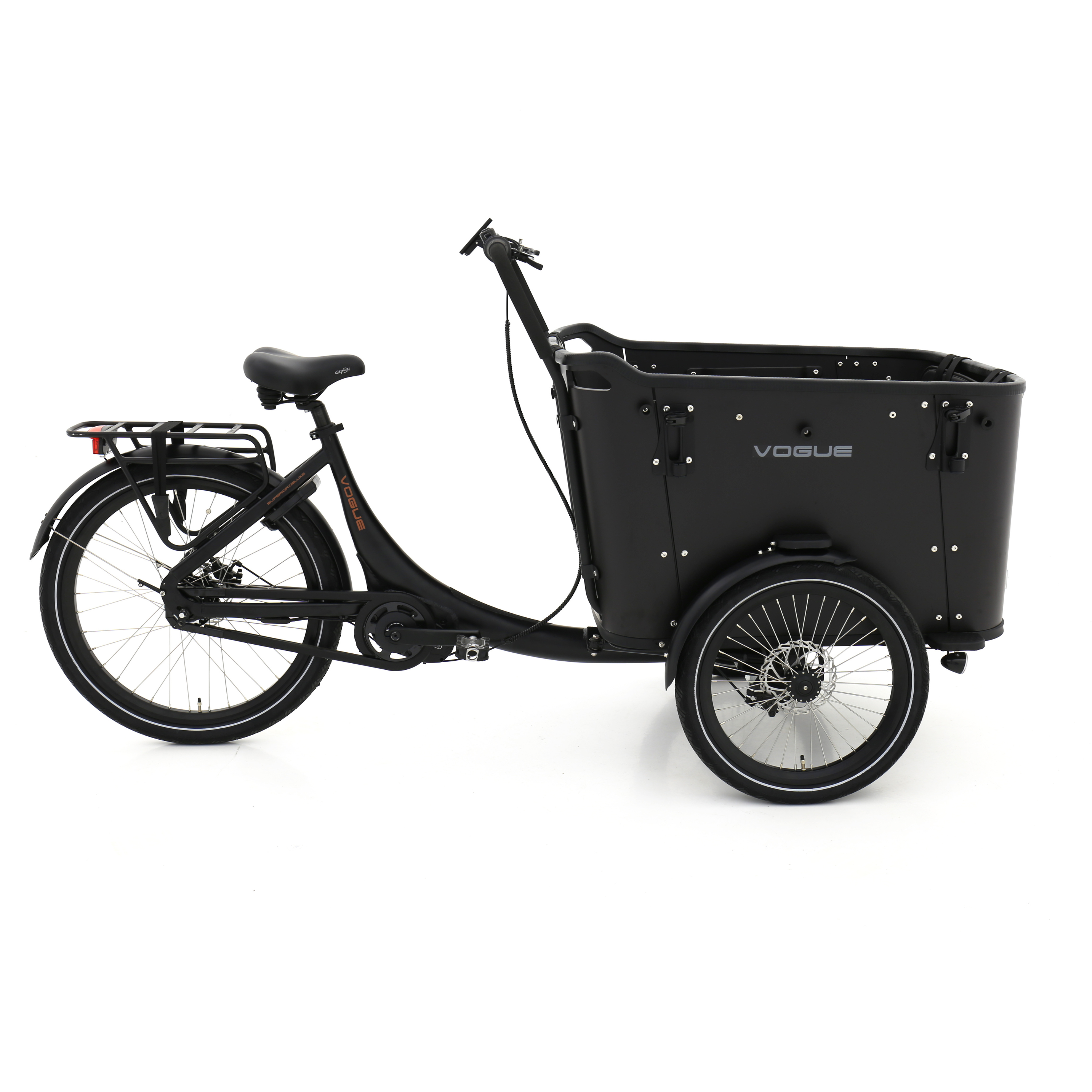 Vogue Superior Deluxe Matt Black Black