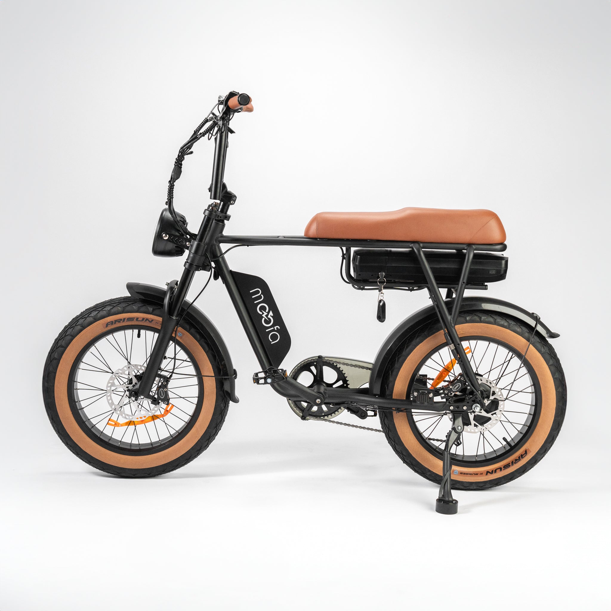 Combi Deal | S-Line 250 | Fatbike | Vintage | Alarm+ Voetsteuntjes + Telefoontasje