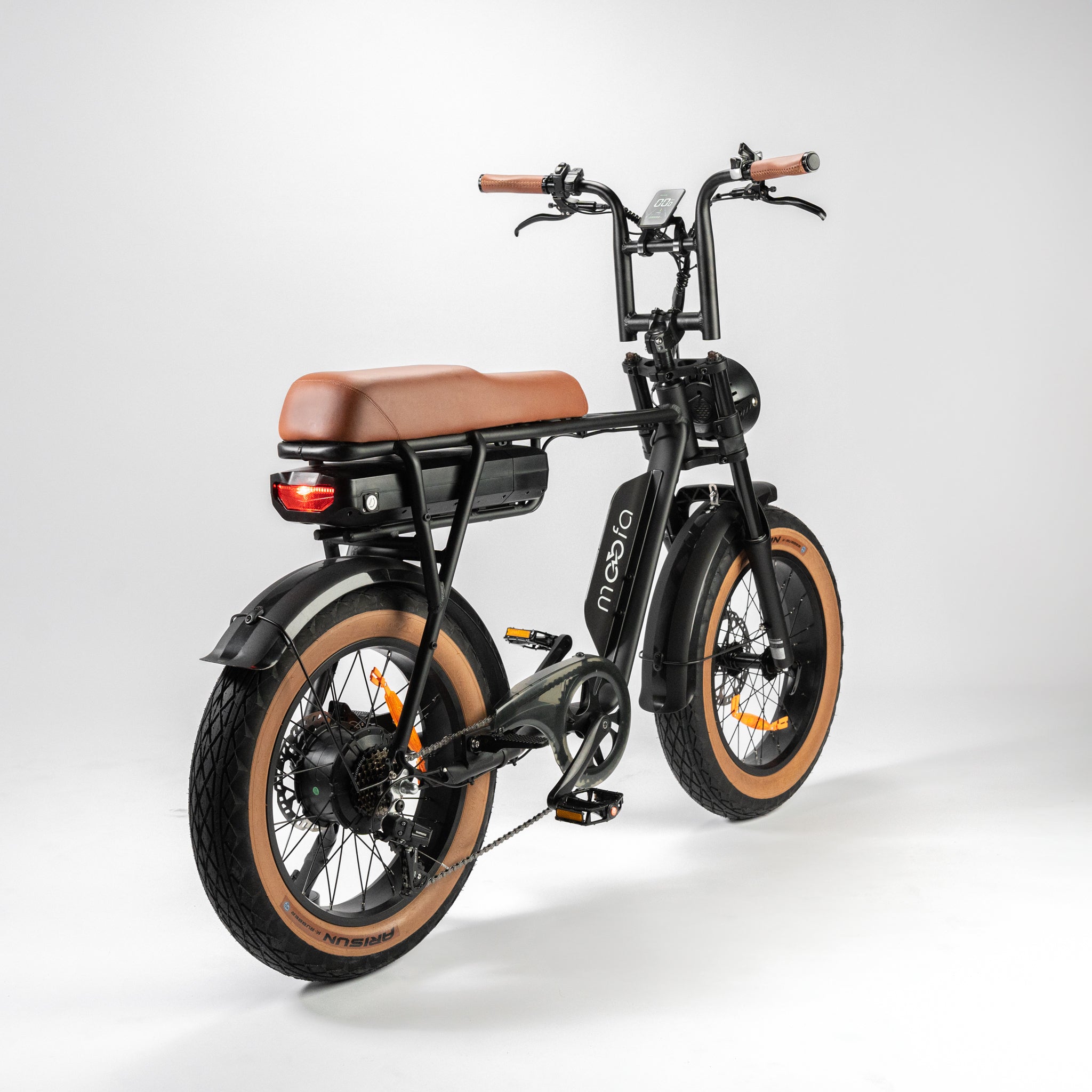 Combi Deal | S-Line 250 | Fatbike | Vintage | Alarm+ Voetsteuntjes + Telefoontasje