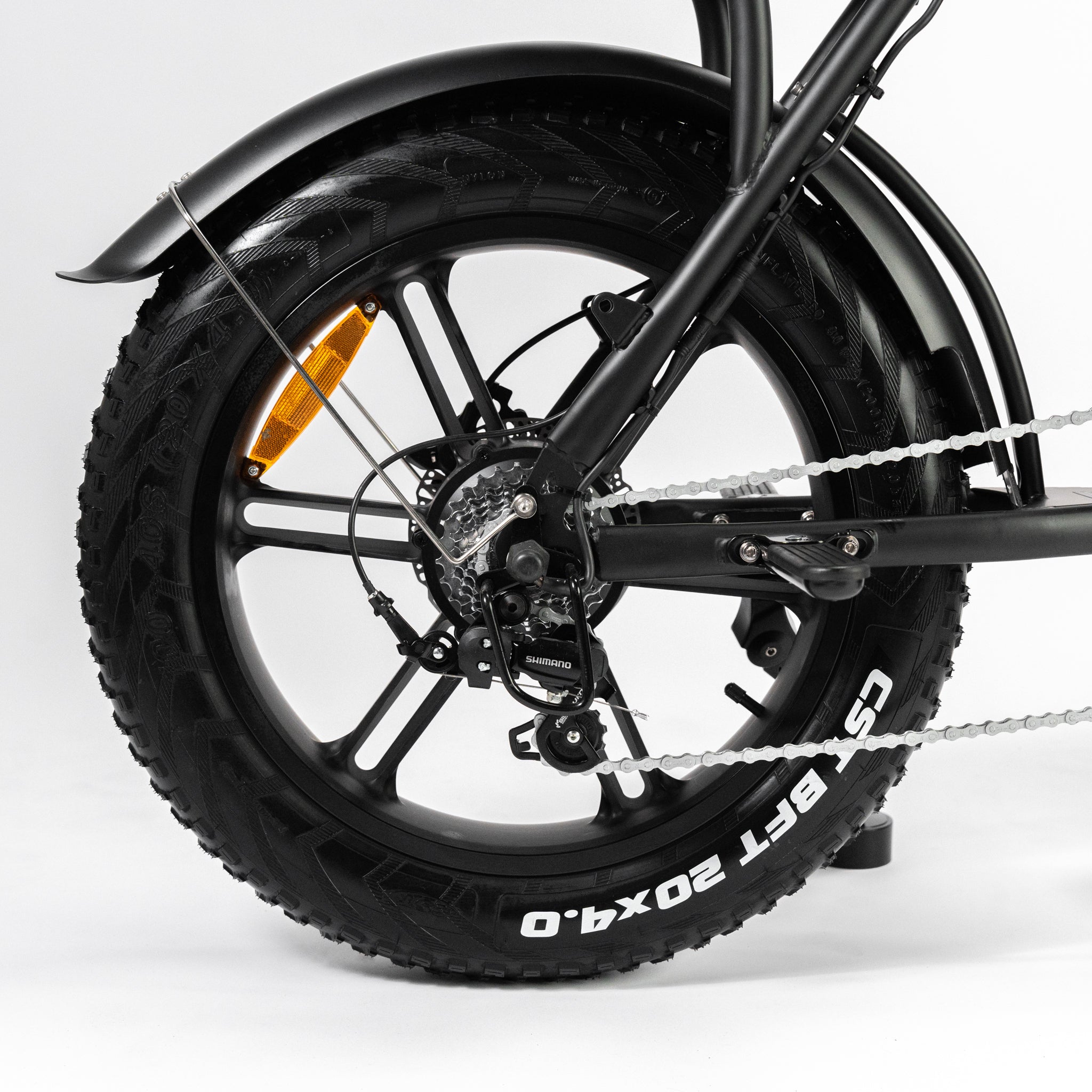 Ouxi V8 3.0 Zwart | Fatbike |  25km/u | 2024 edition | Hydraulische remmen | Combi-deal
