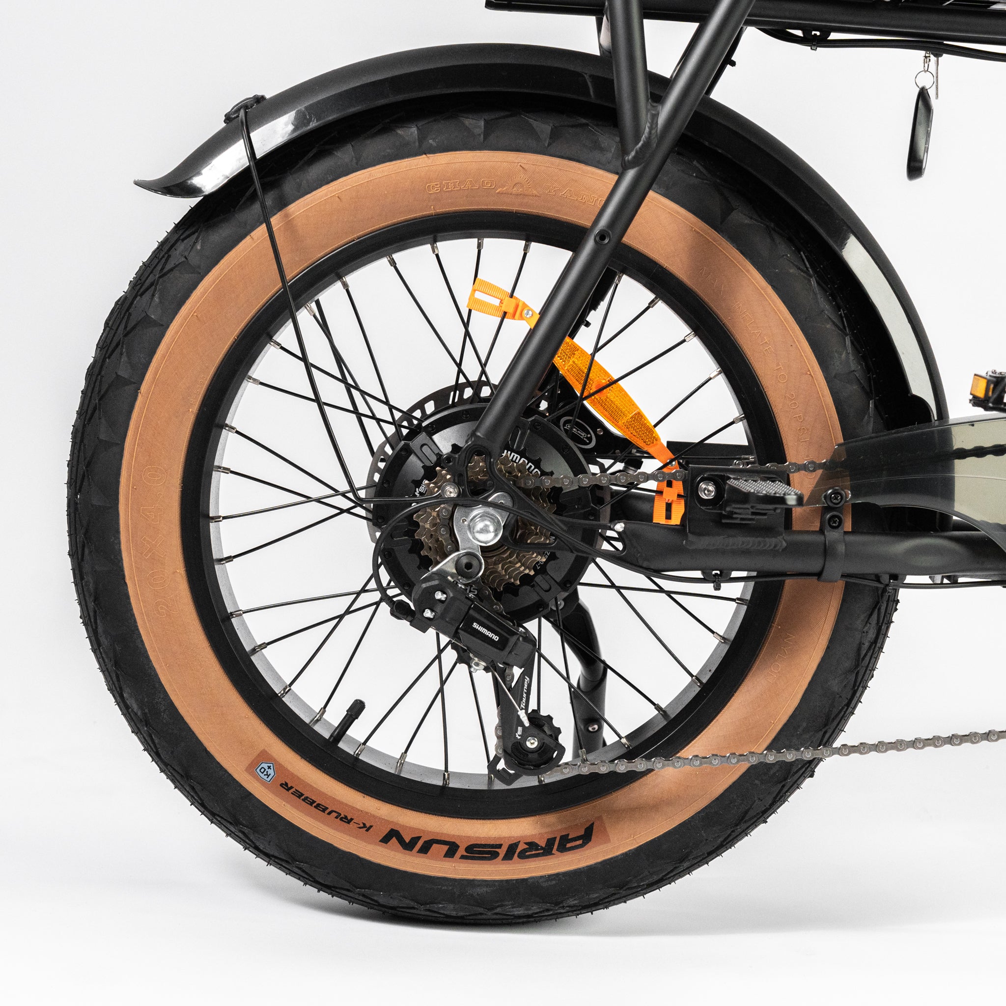 Combi Deal | S-Line 250 | Fatbike | Vintage | Alarm+ Voetsteuntjes + Telefoontasje