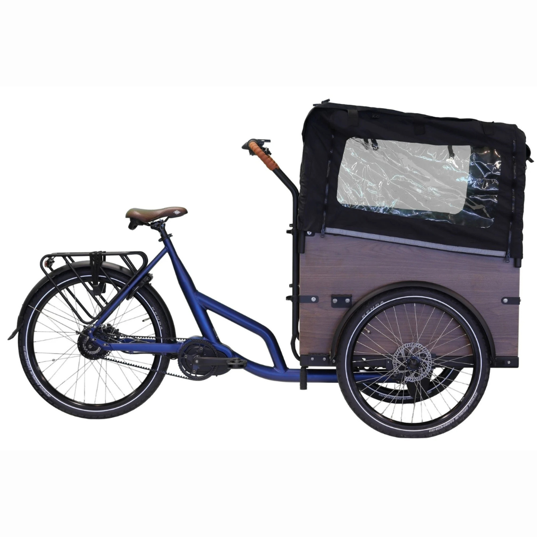 Altec Xcient Elektrische Bakfiets Mat Blauw