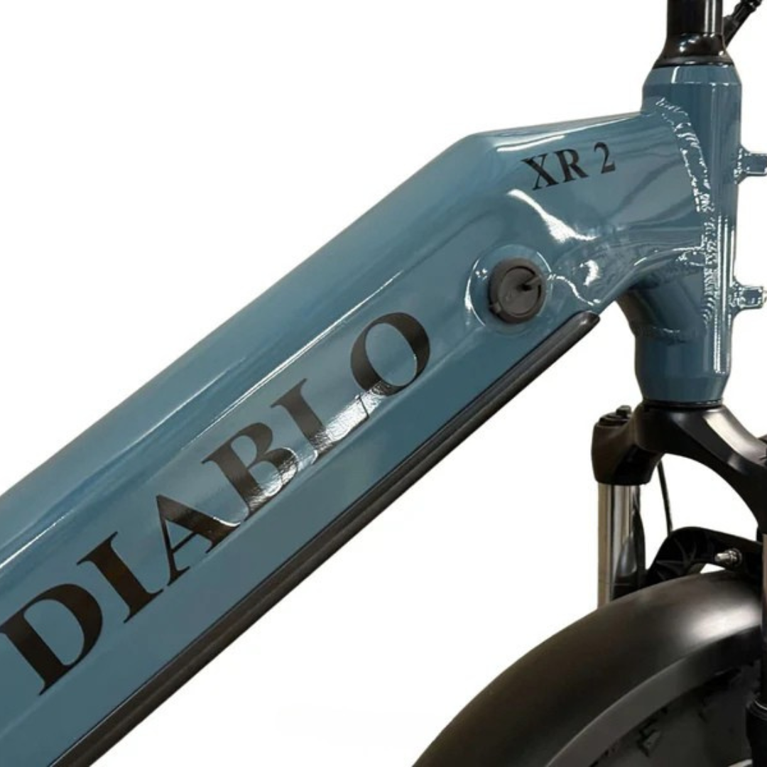 Diablo XR2 Blauw Moofa  detail
