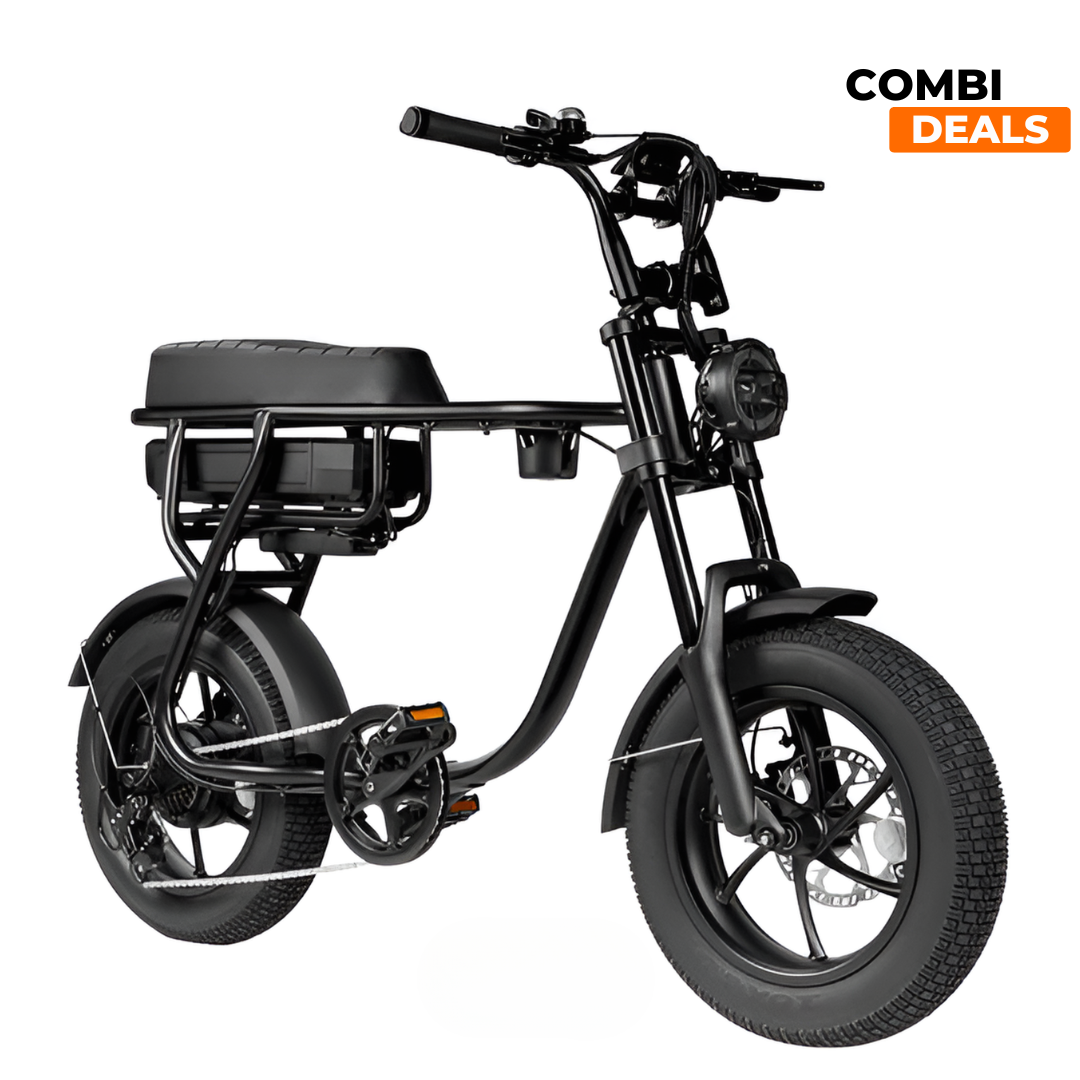 EB16 Fatbike Zwart MOOFA