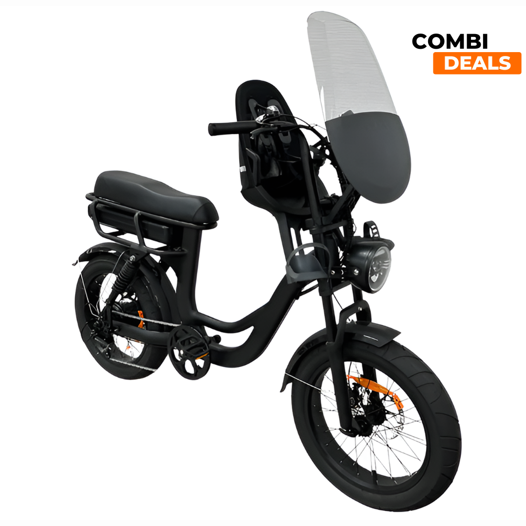 EB8 PRO Family Fatbike | Lage instap | Combi-deal