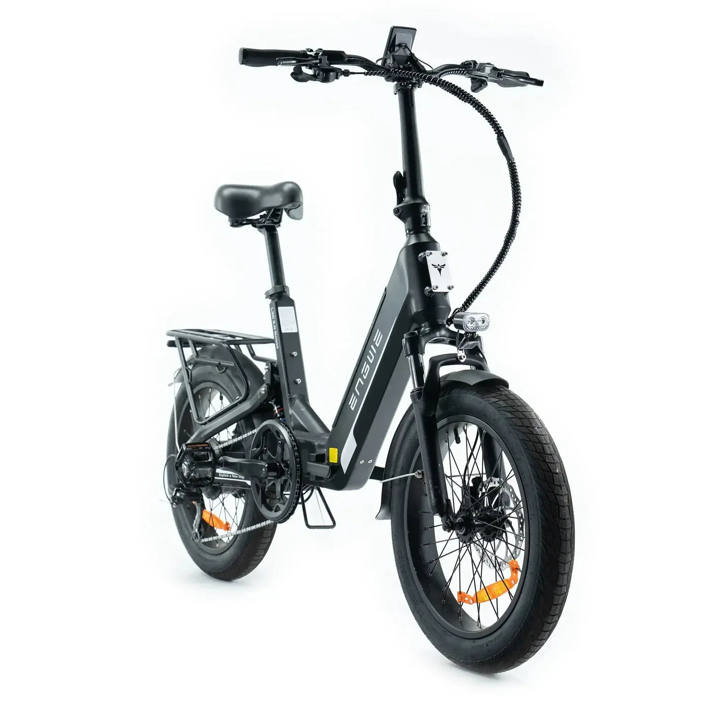 Engwe L20 3.0 BOOST Zwart | Fatbike | Lage Instap | Tot 100KM