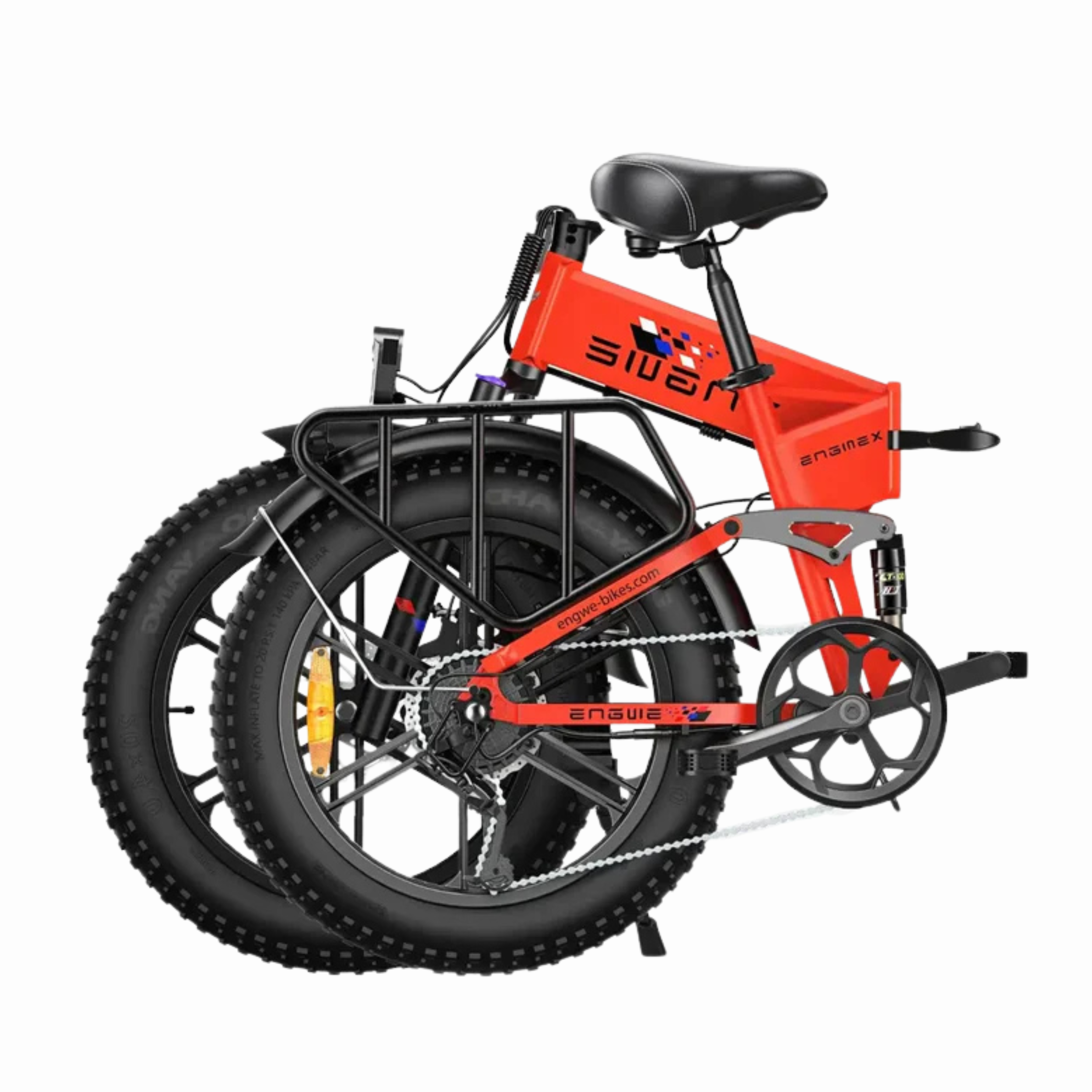 Engwe ENGINE X | Vouw Fatbike | Rood