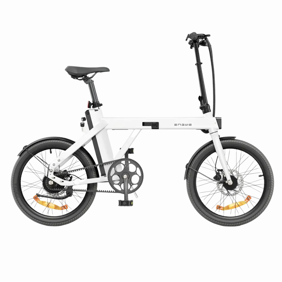 Engwe P20 Wit | Belt-Drive | Elektrische vouwfiets