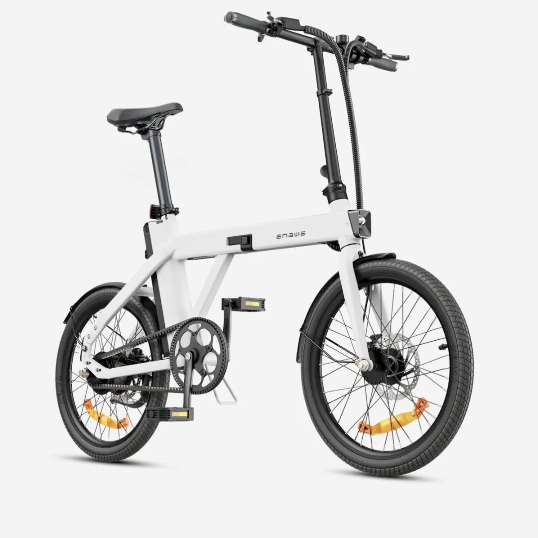 Engwe P20 Wit | Belt-Drive | Elektrische vouwfiets