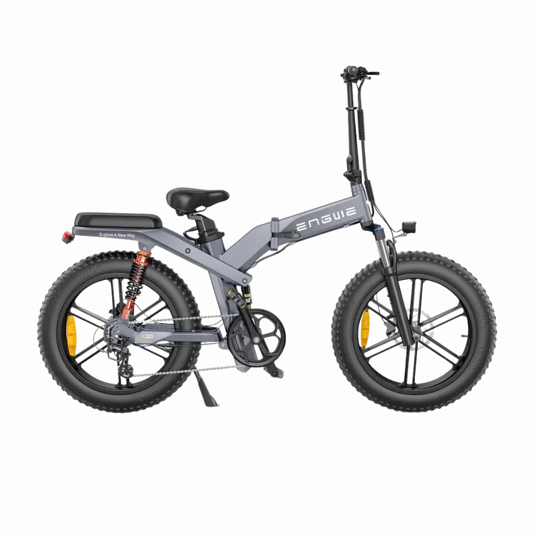 Engwe X20 Grijs Dubbele Accu Fatbike