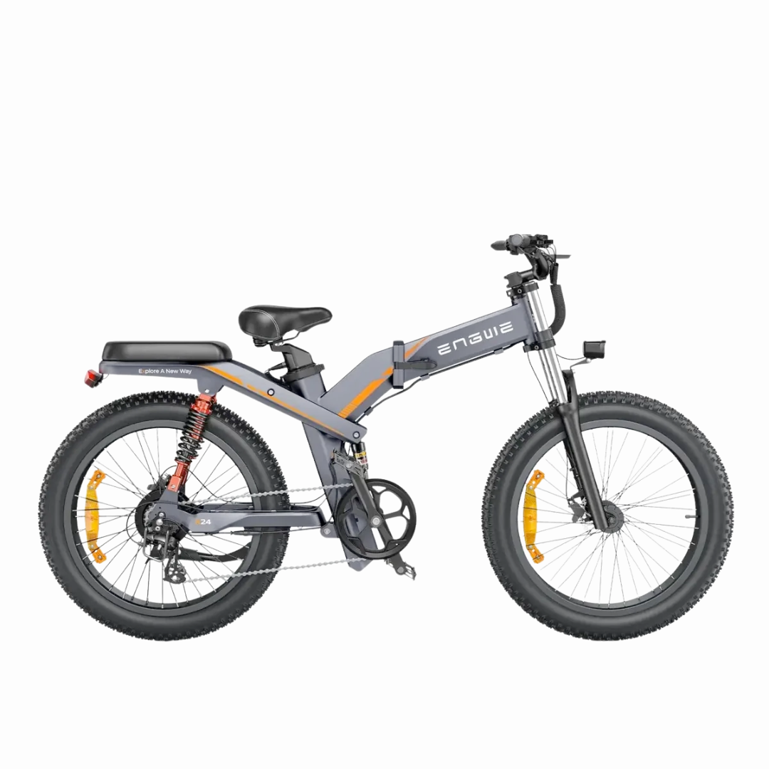 Engwe X24 Grijs Dubbele Accu Fatbike