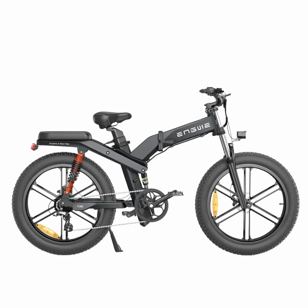 Engwe X26 Zwart Dubbele Accu