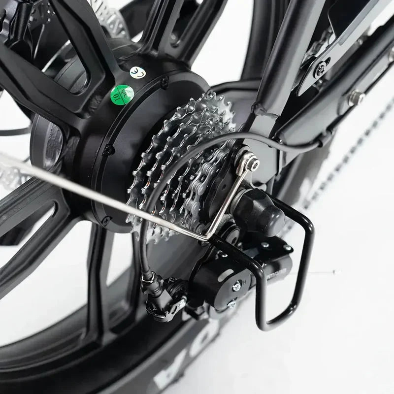 Ouxi H9 3.0 Zwart | Fatbike | 2024 edition | Hydraulische remmen | Combi-deal